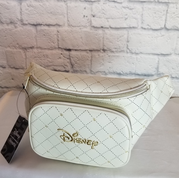 NWT Loungefly Disney Logo Fanny Pack Quilted